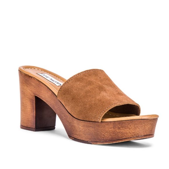 Size 9 Steve Madden Franky Suede Mule - Picture 1 of 4